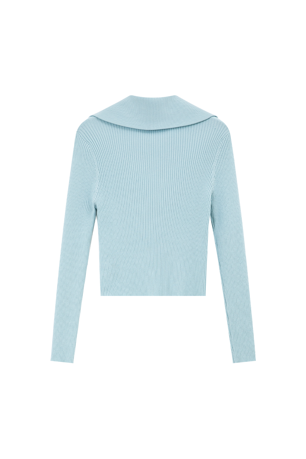 Doubleheaded Zipper Knitted Cardigan-VIMLYSTORE