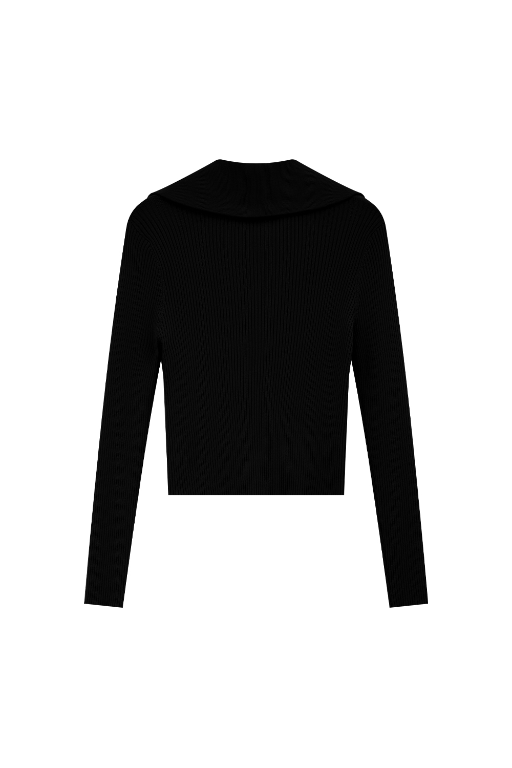 Doubleheaded Zipper Knitted Cardigan-VIMLYSTORE