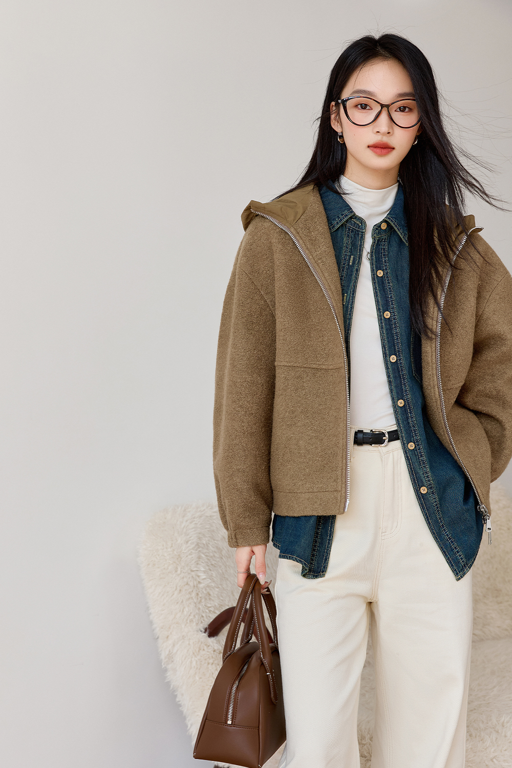 Quilted Thickened Short Jacket-VIMLYSTORE