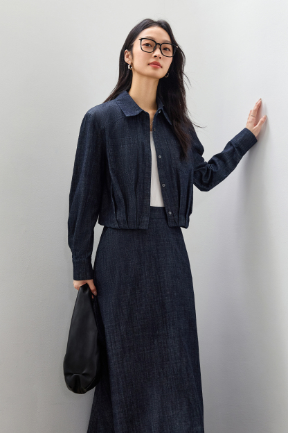 Pure Cotton Casual Denim Set