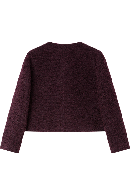 French Elegant Short-length Warm Coat