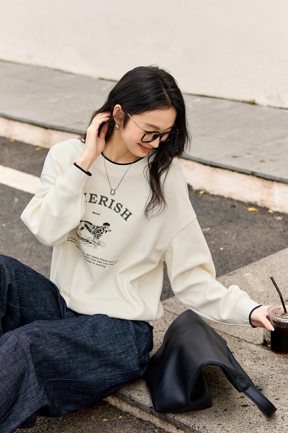 Cotton-spun Dog Printed Sports Shirt