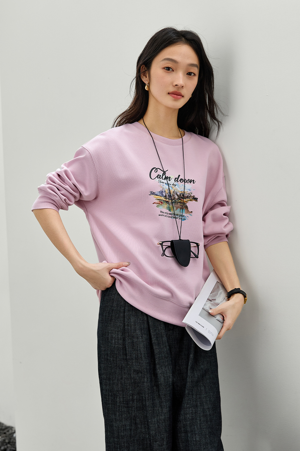 Funny Printed Sweatshirt-VIMLYSTORE