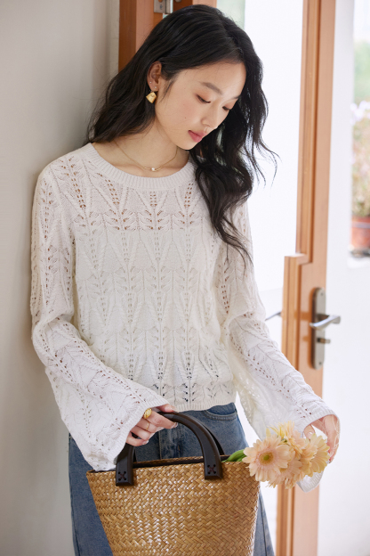Lace Patterned Knitwear