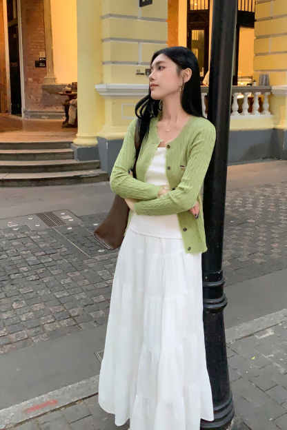 Pony Embroidered Knitted Cardigan
