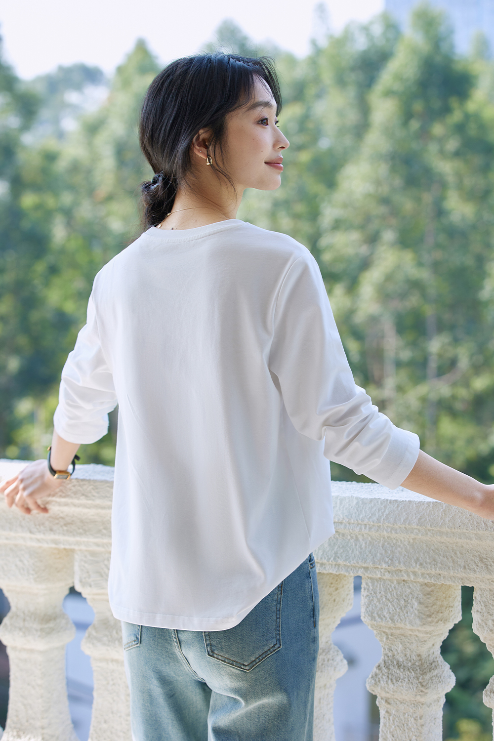 Cityscape Print T-Shirt