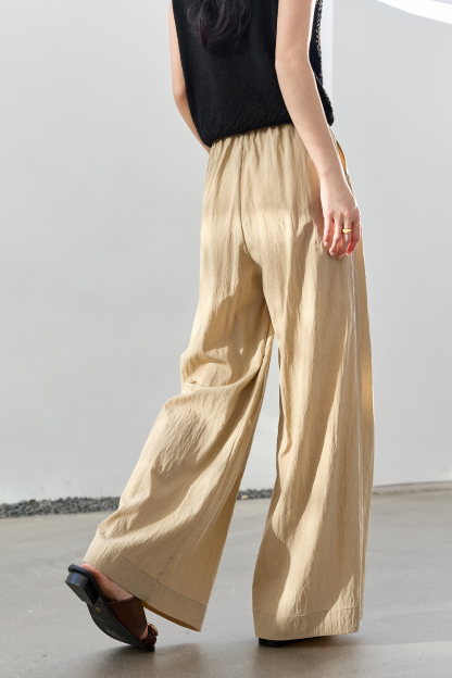 Loose Casual Wide-Leg Pants