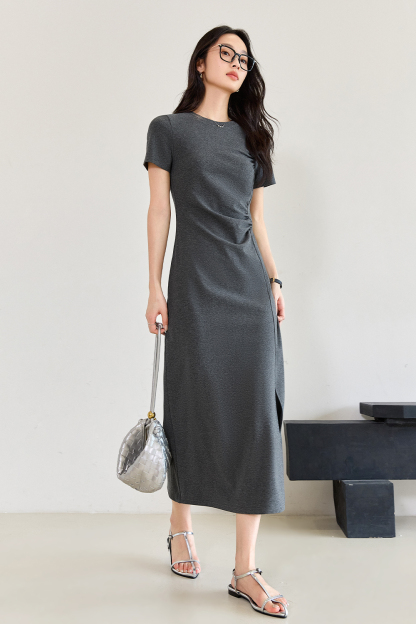 Comfortable Pleated Dress