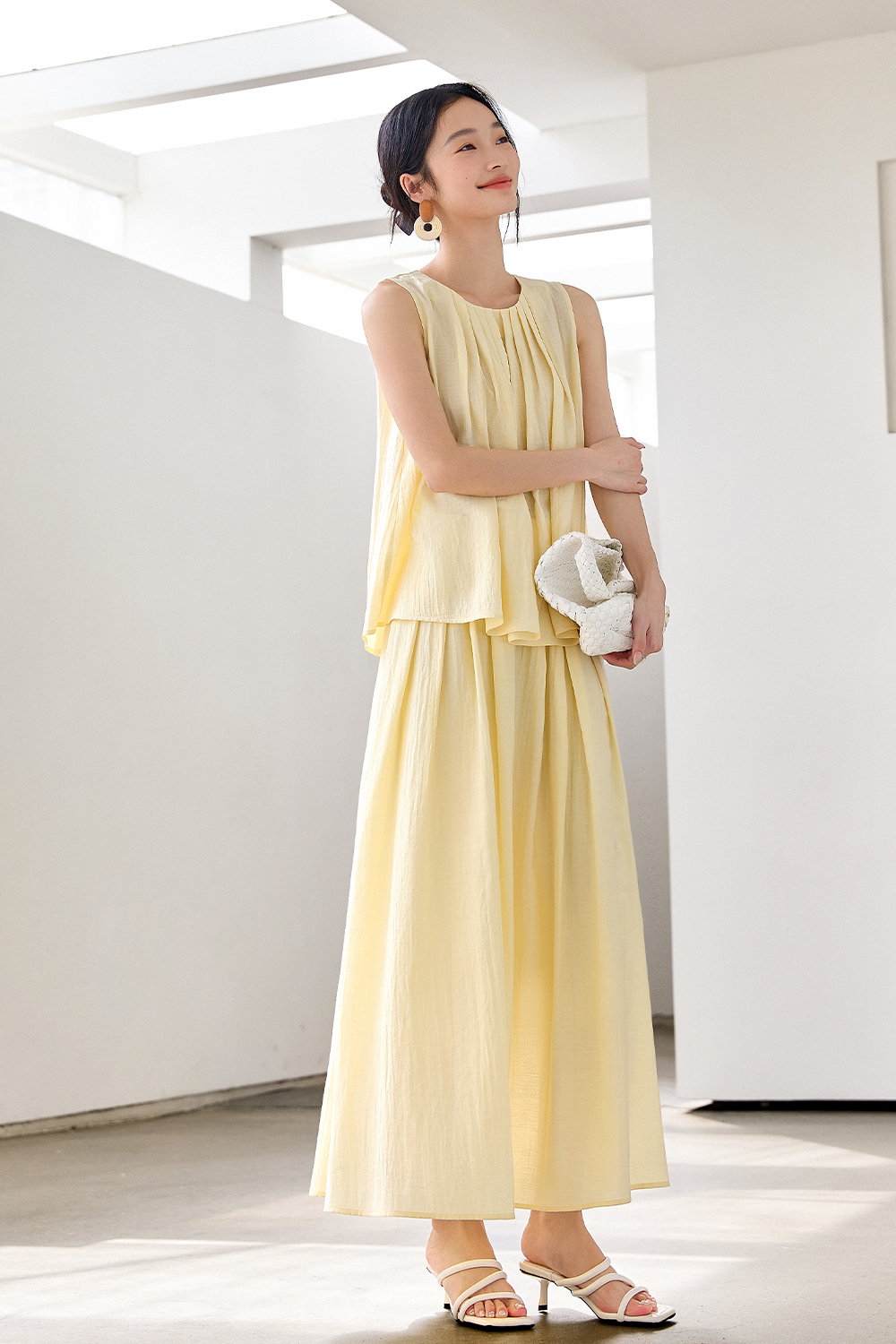 Simple Drape Casual Suit-VIMLYSTORE