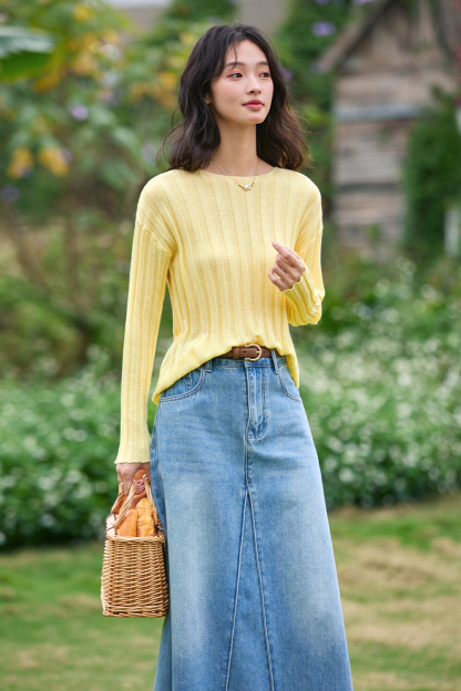 Fresh Ribbed Sweater