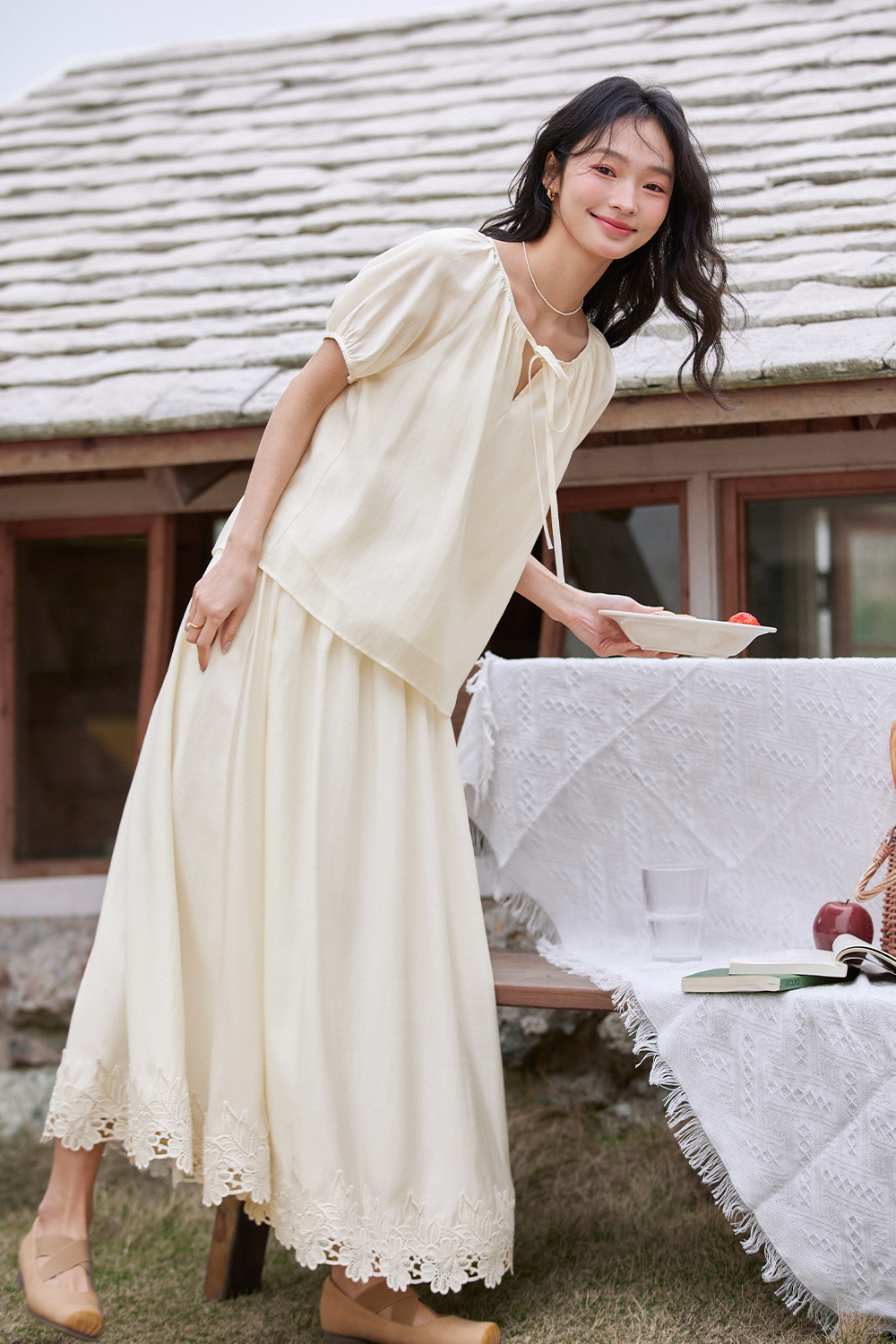 Pastoral Style Fairy Suit-VIMLYSTORE