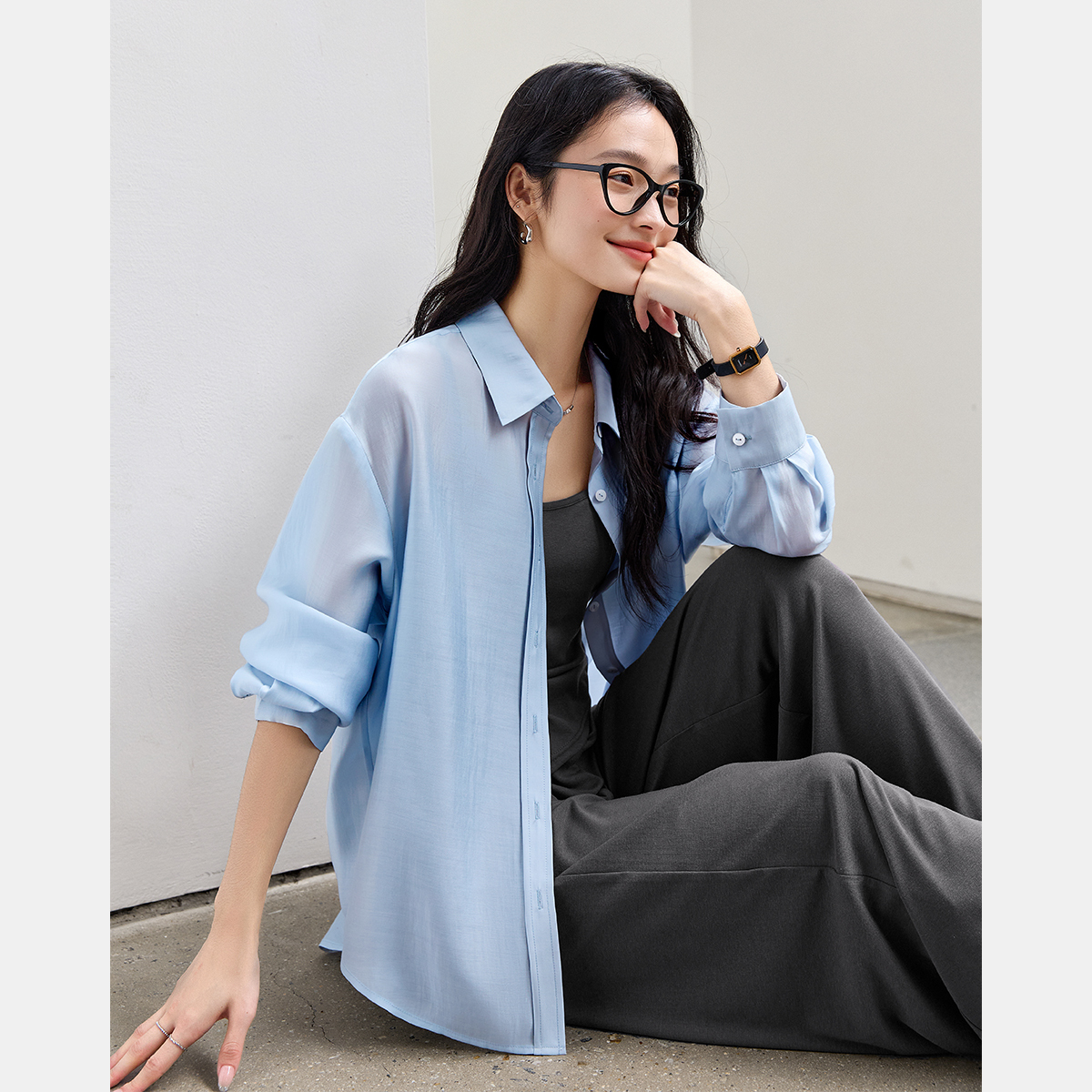 Lyocell Casual Three-Piece Suit