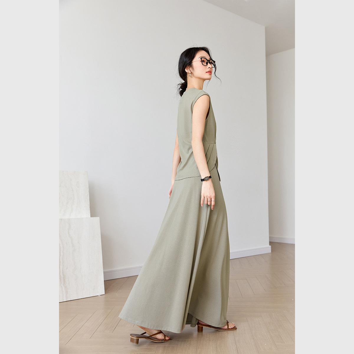 Slit Loose Casual Suit