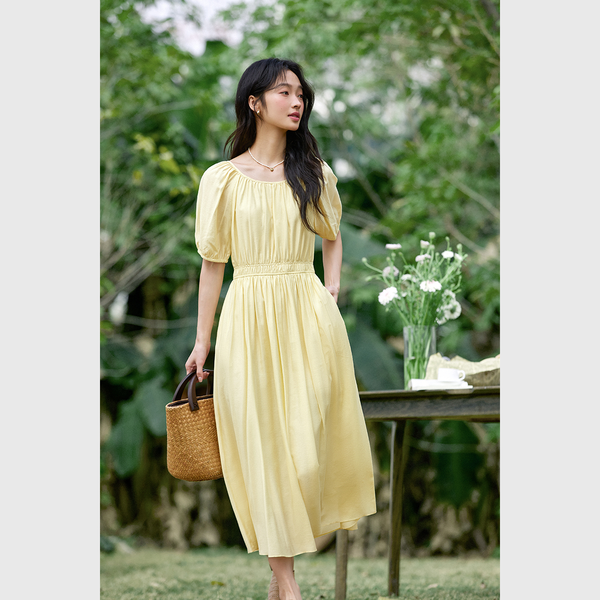Elegant Garden Dress