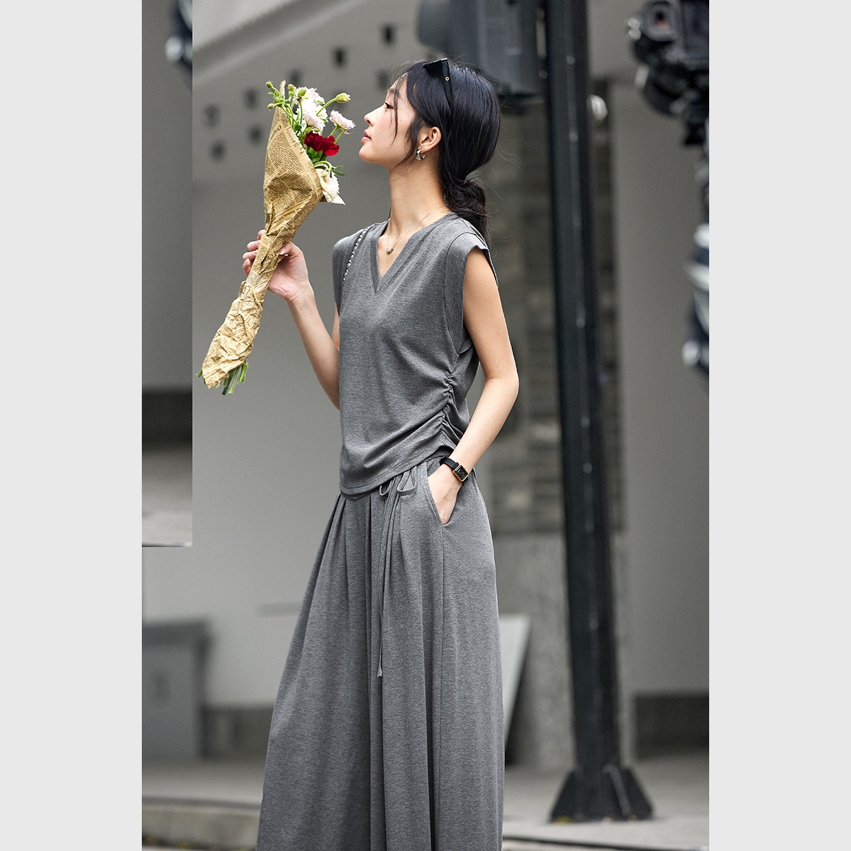 Gray Tone Comfortable Suit