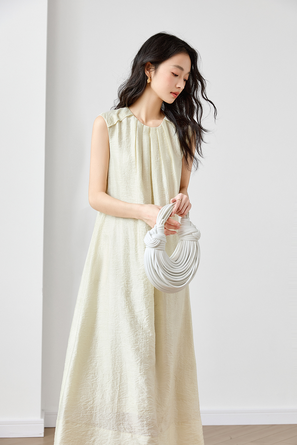 Small Fresh Loose Lace Dress-VIMLYSTORE