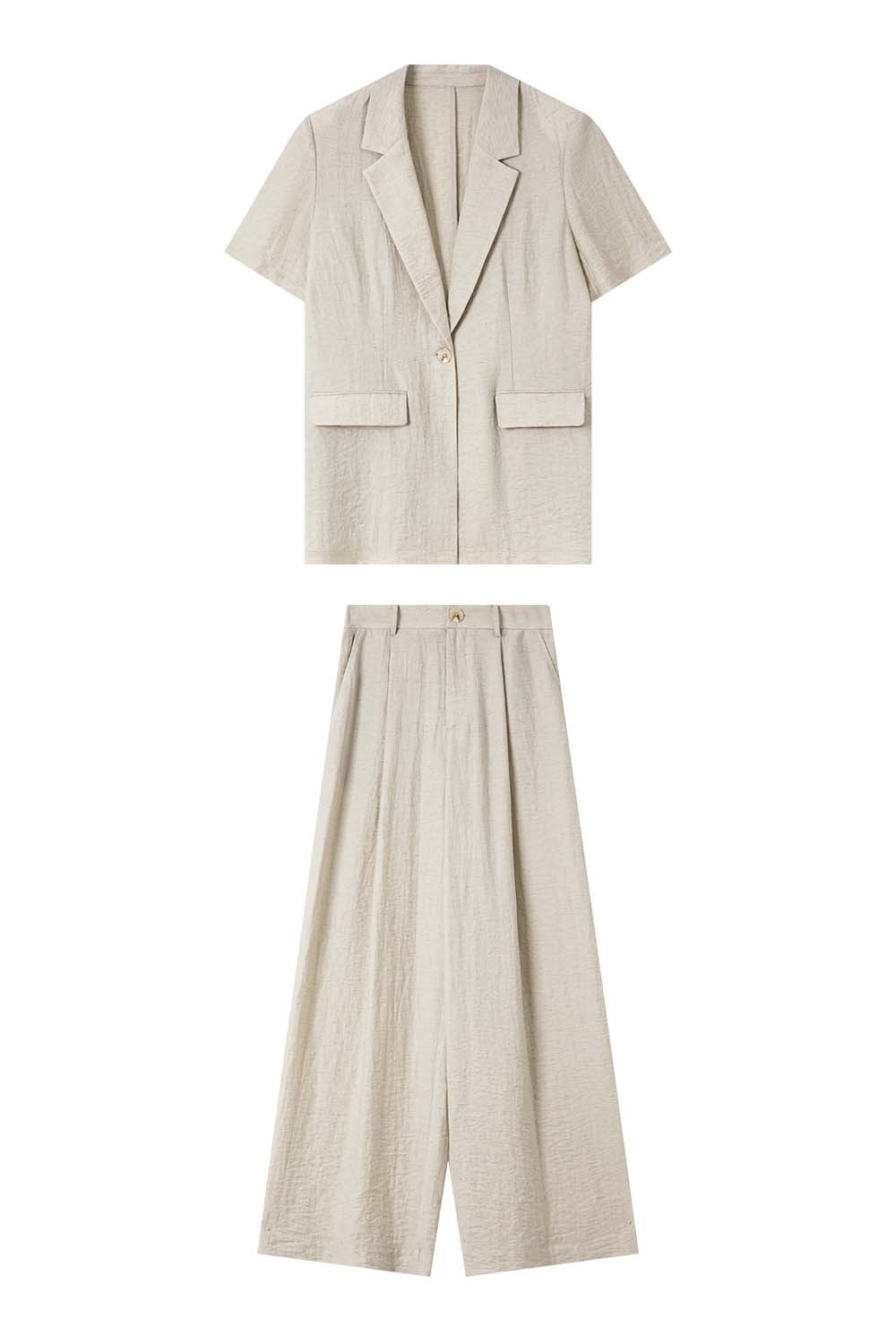 Casual Blazer Commuter Suit