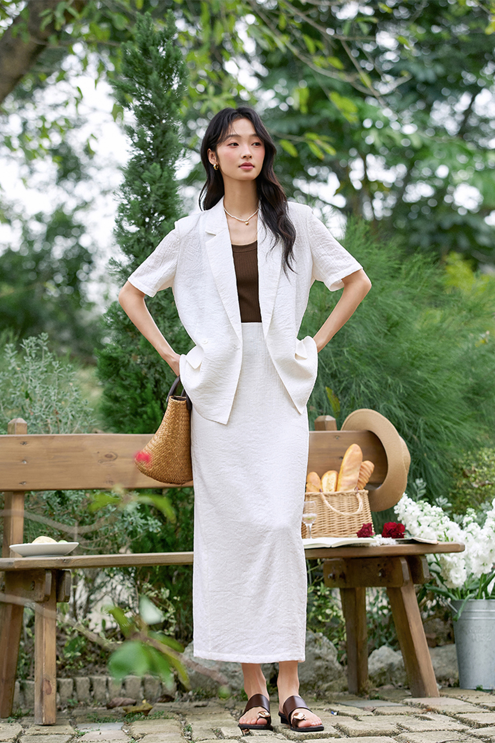 Elegant Blazer Commuter Suit
