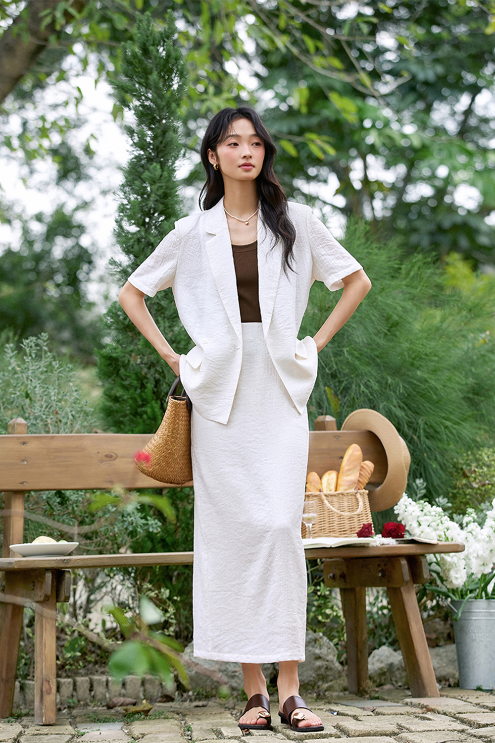 Elegant Blazer Commuter Suit