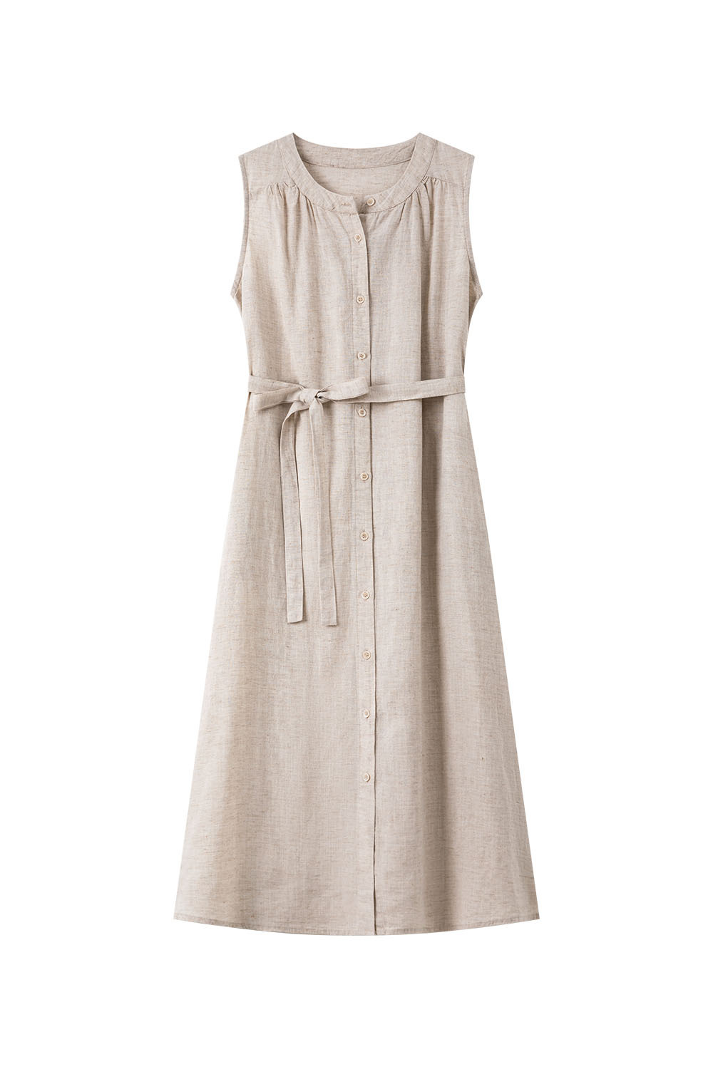 Lyocell Linen Blend Dress