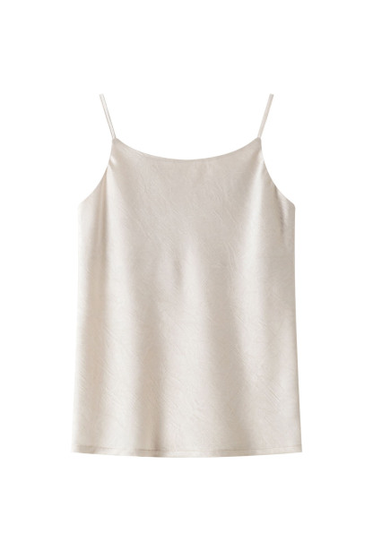 Ruched Round Neck Camisole