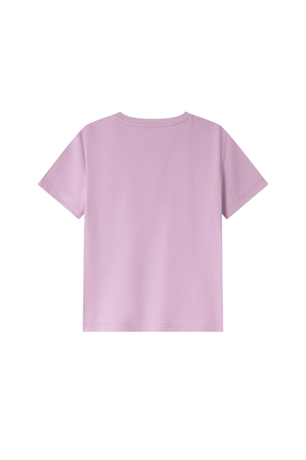 Kitten Sequin Embroidered Straight T-Shirt