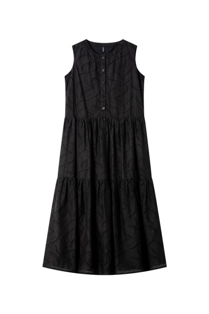 Lyocell Texture Loose Dress