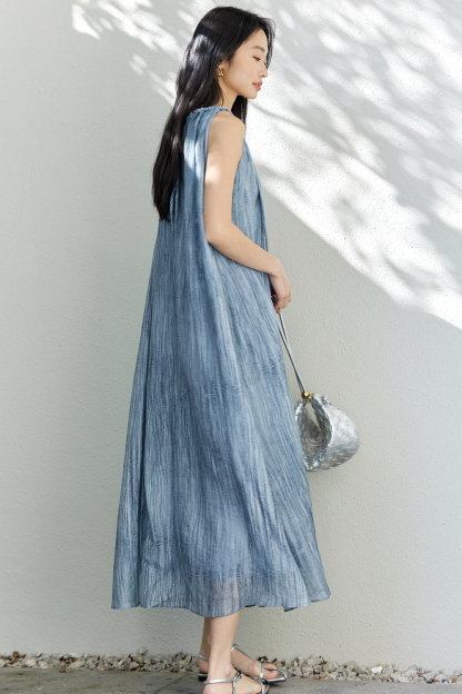 French Halter Strap Dress