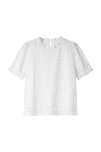 100% Cotton Embroidered Casual Shirt