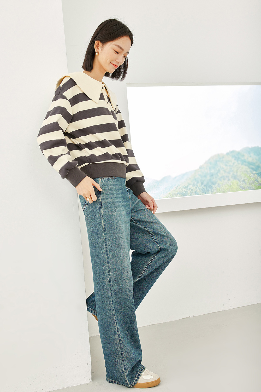 Age-Defying Knit Sweater-VIMLYSTORE