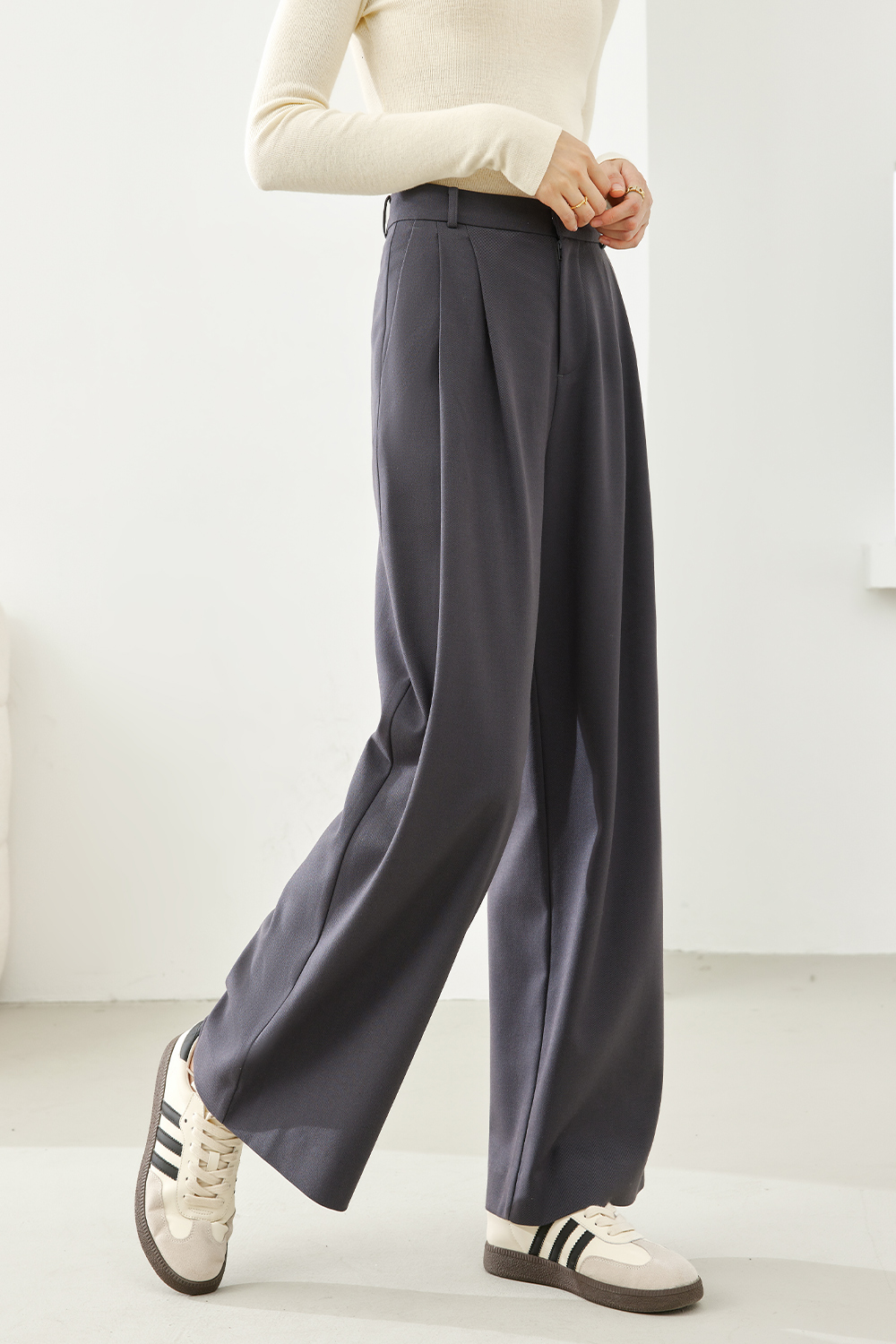 Autumn and winter suit pants-VIMLYSTORE