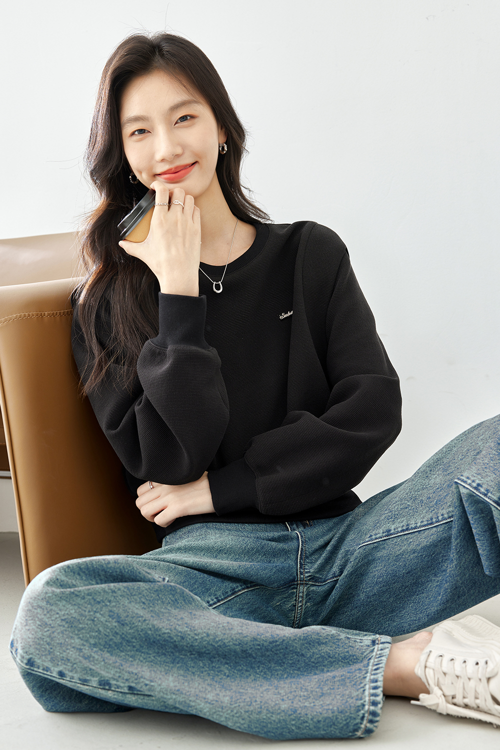 Solid color short tops-VIMLYSTORE