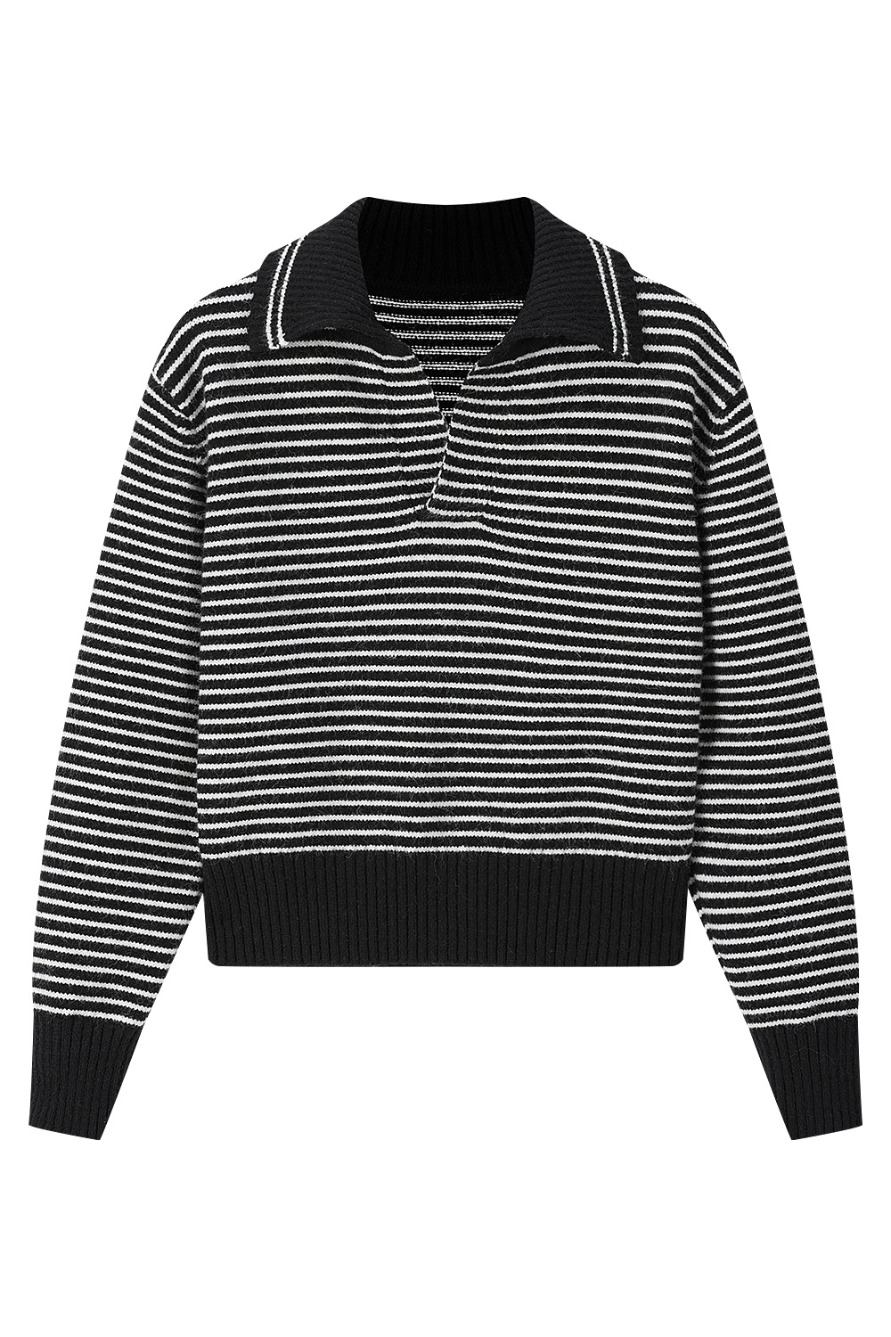 Black And White Color Block Stripes