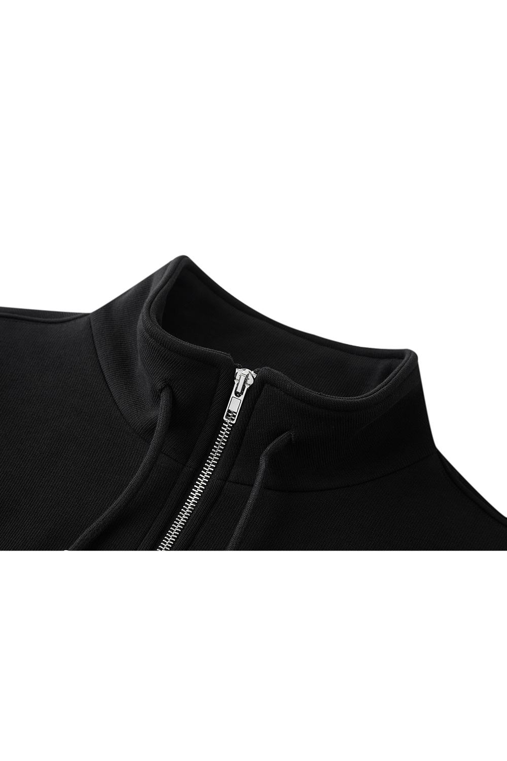 Stand Collar Zipper Hoodie