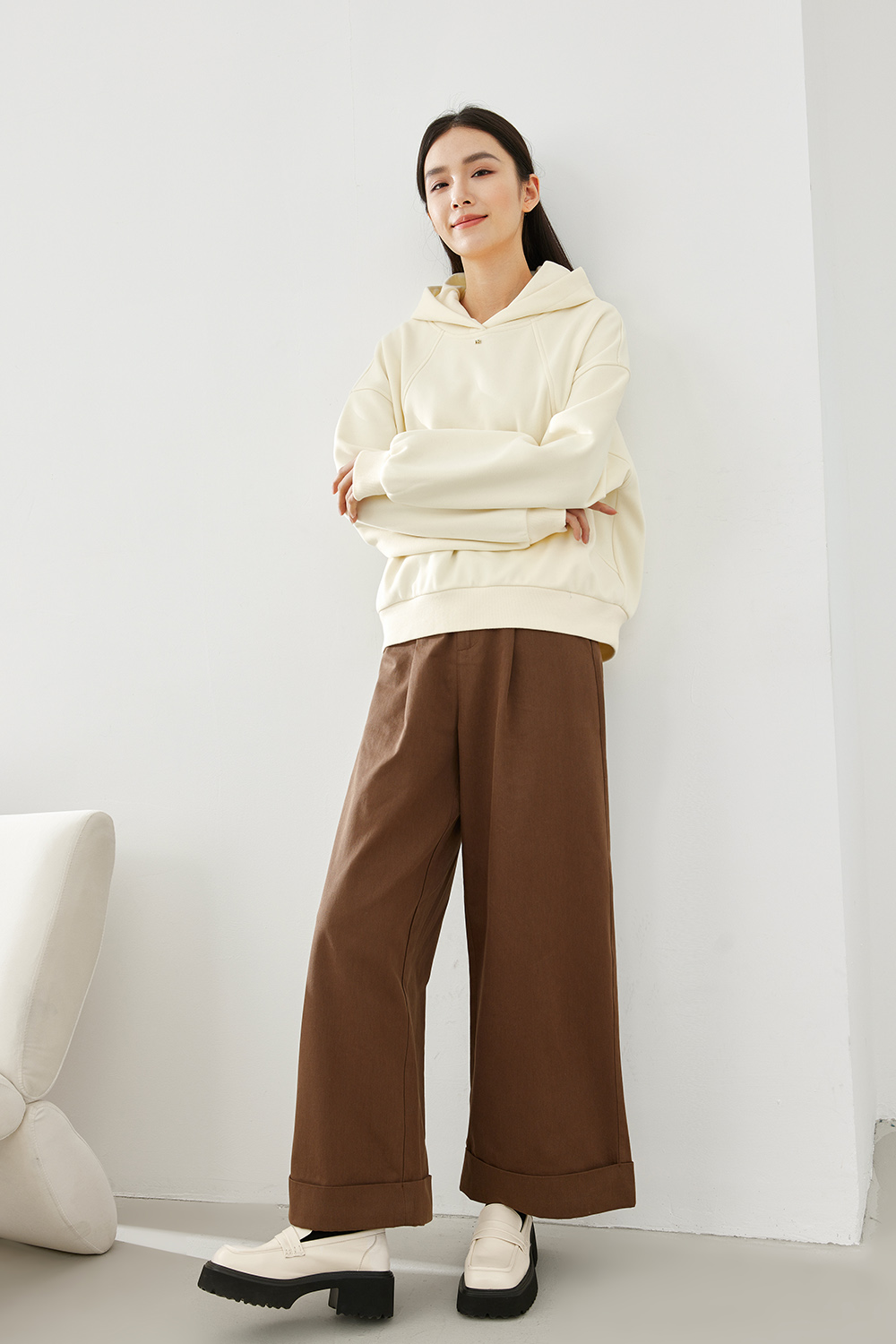 Casual Hooded Sweatshirt