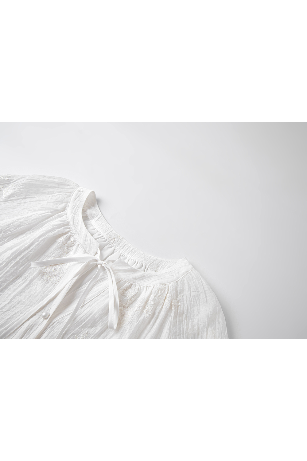 Broderie Anglaise Blouse & Maxi Skirt Coord Set-VIMLYSTORE