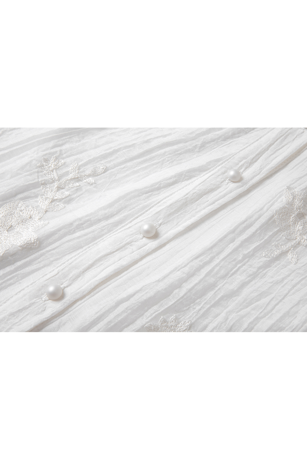 Broderie Anglaise Blouse & Maxi Skirt Coord Set-VIMLYSTORE