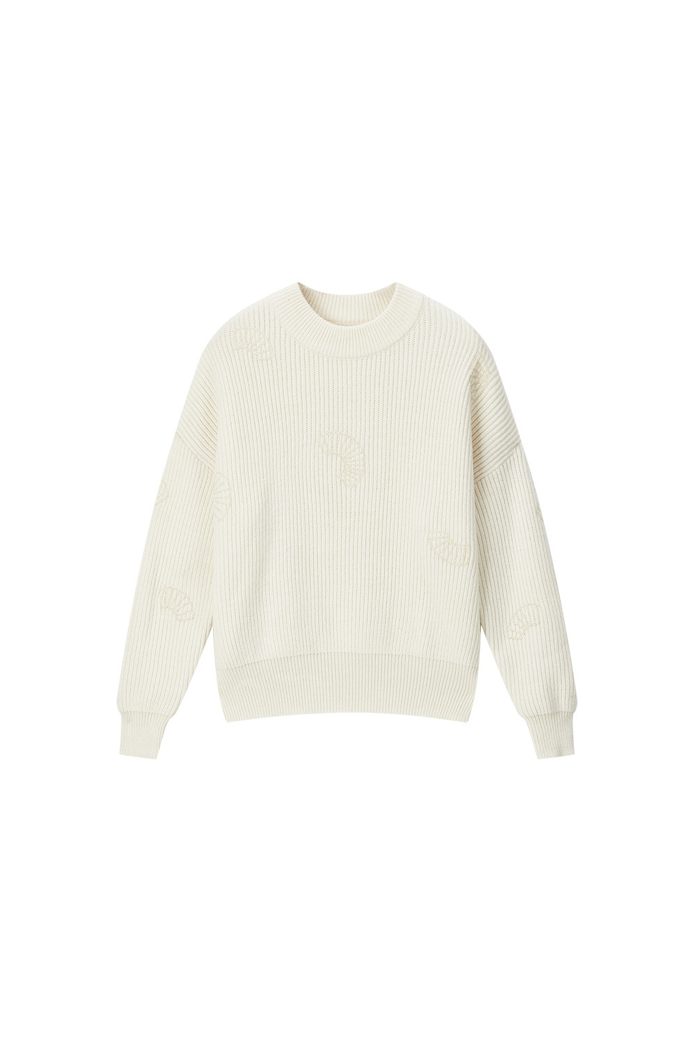 Woolen Sweater with Beaded Detail