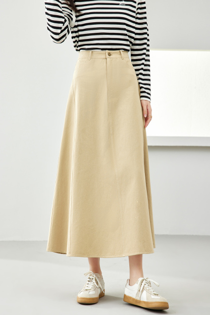 Slimming Khmer Midi Skirt