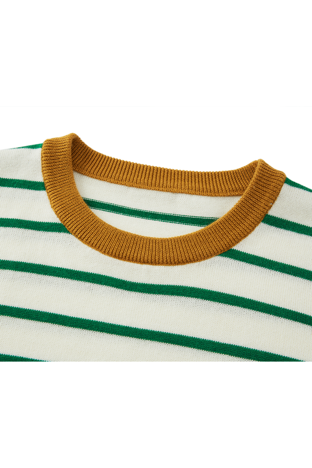 Fashionable Contrast Color Sweater