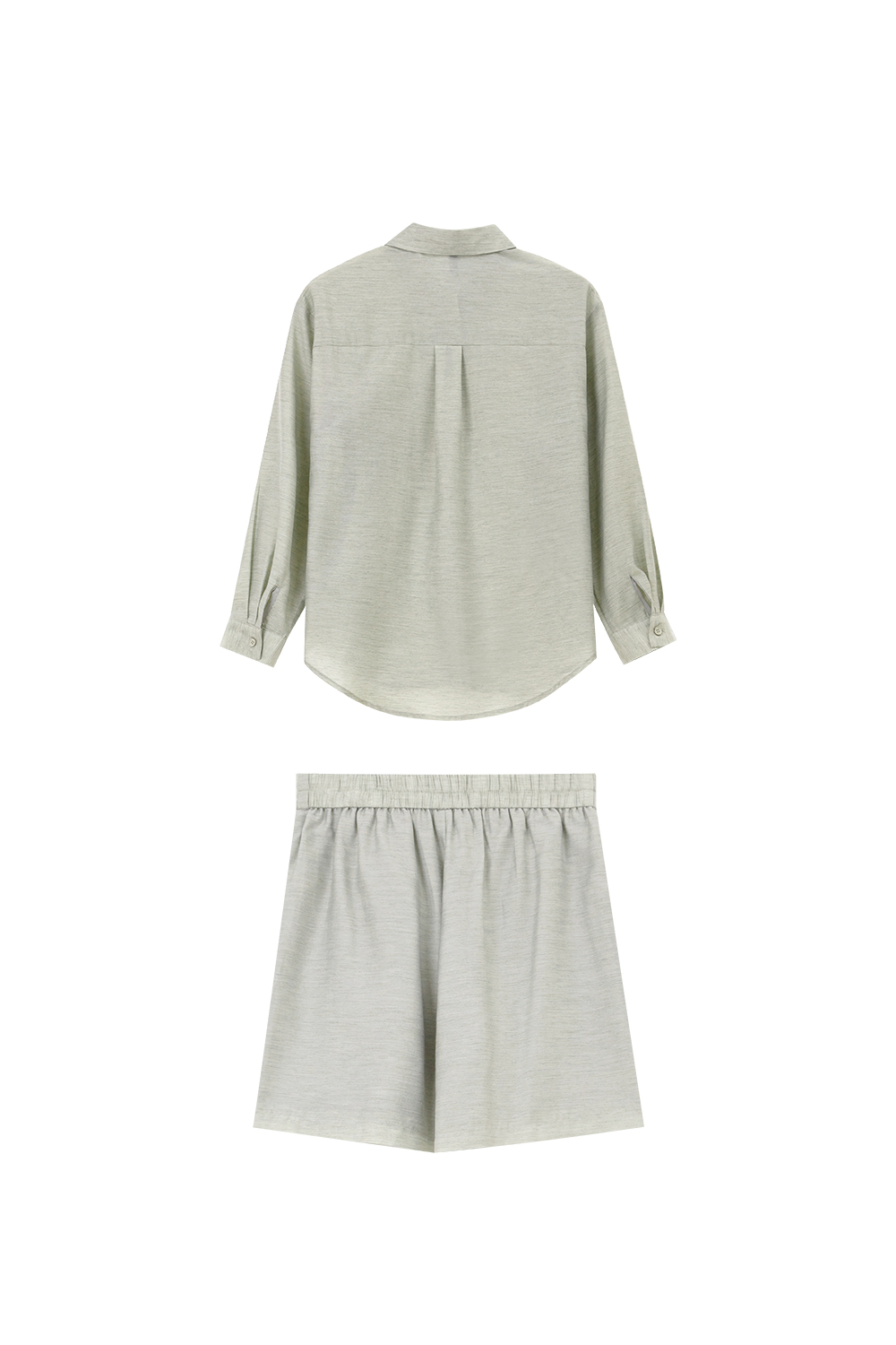 Solid Color Casual Suit