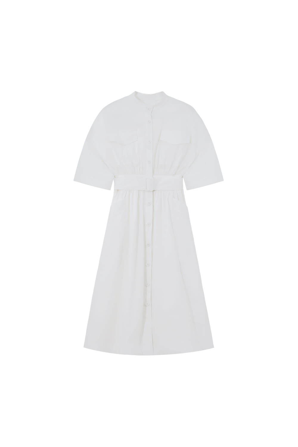 Simple Cotton Shirt Dress