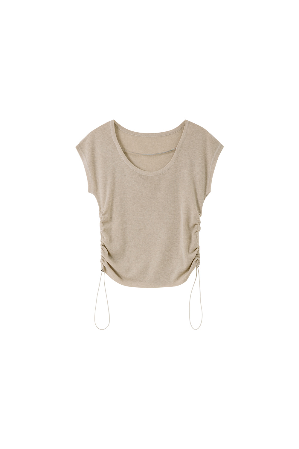 U-Neck Sleeveless Sweater