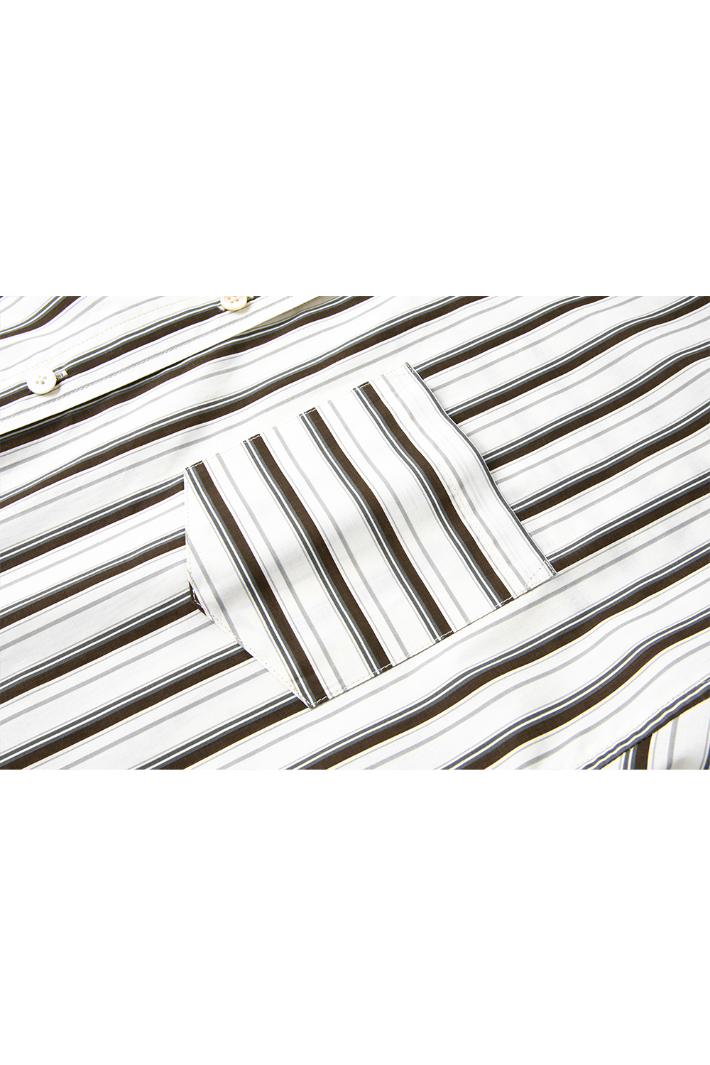 Pure Cotton Striped Fashion Shirt