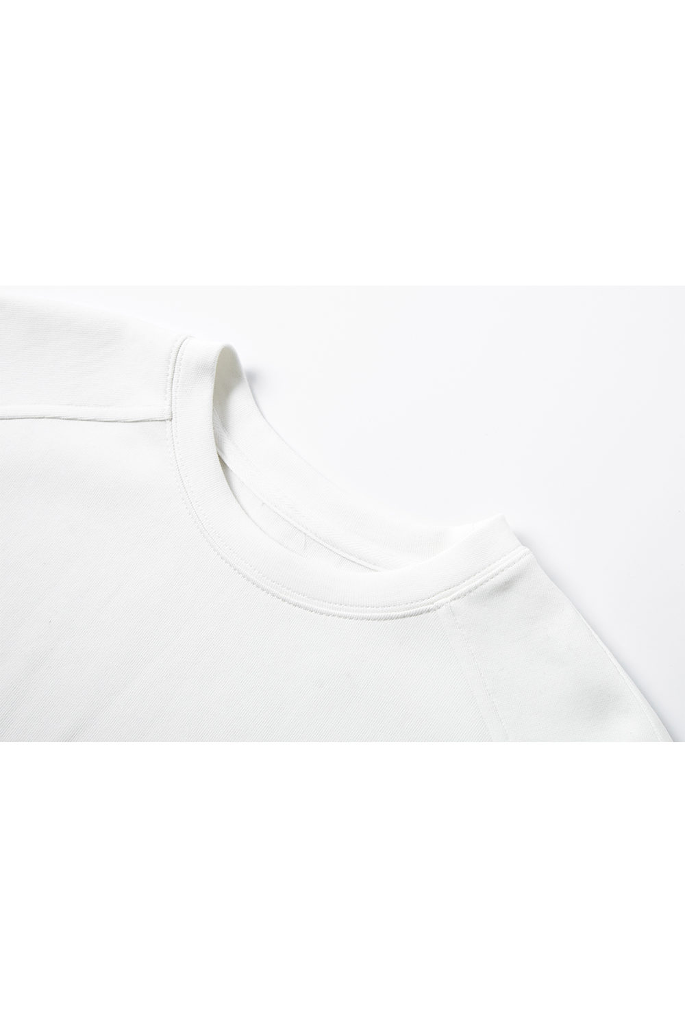 Fashion Pure White Sweatshirt