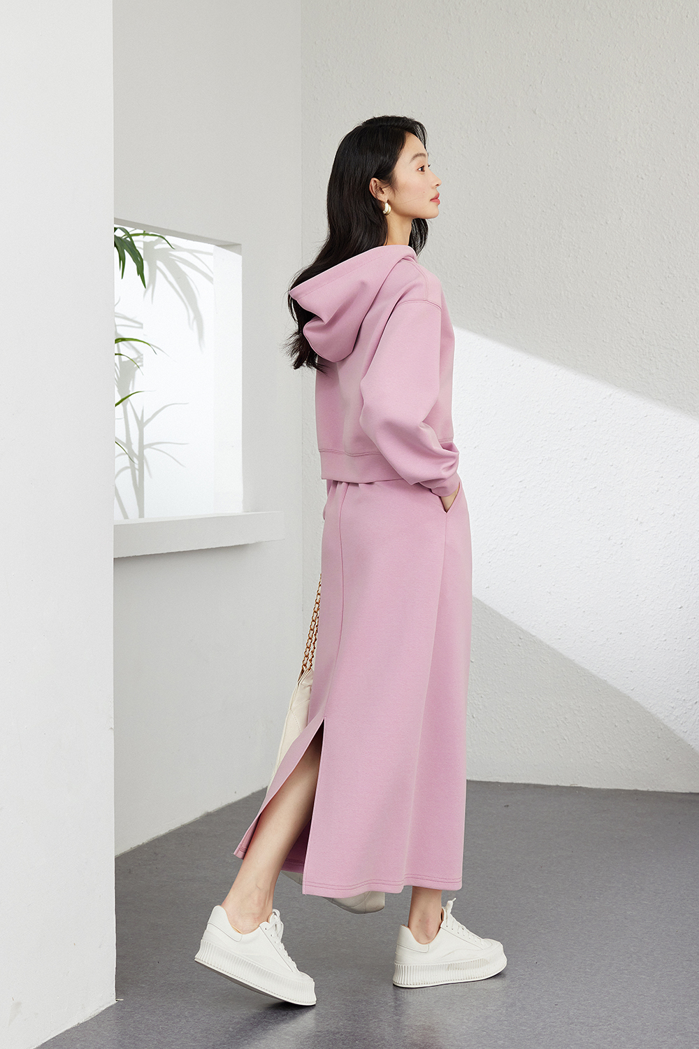 American Style Hooded Long-Sleeved Suit