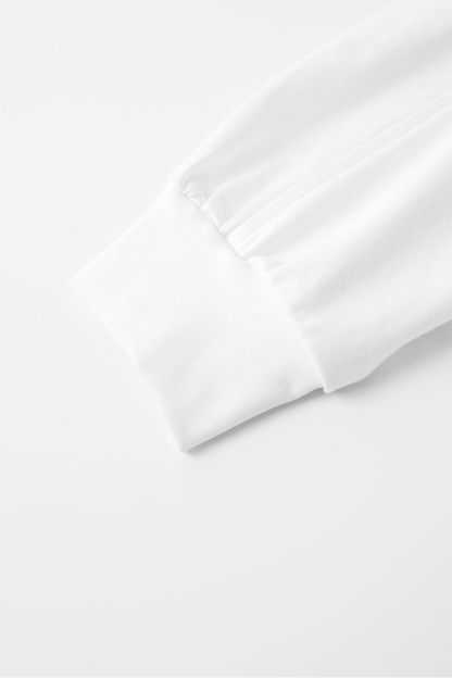 Split Spliced Pure Cotton Shirt