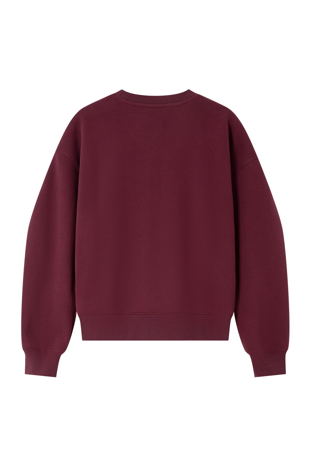 Butterfly Embroidered Fleece-Lined Sweatshirt-VIMLYSTORE