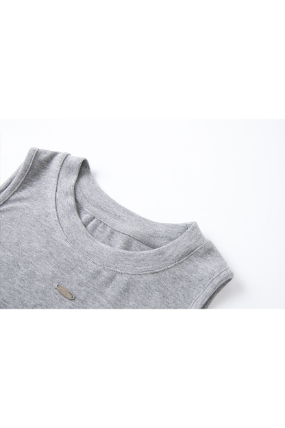 Fleece-Lined Thickened Simple Three-Piece Set