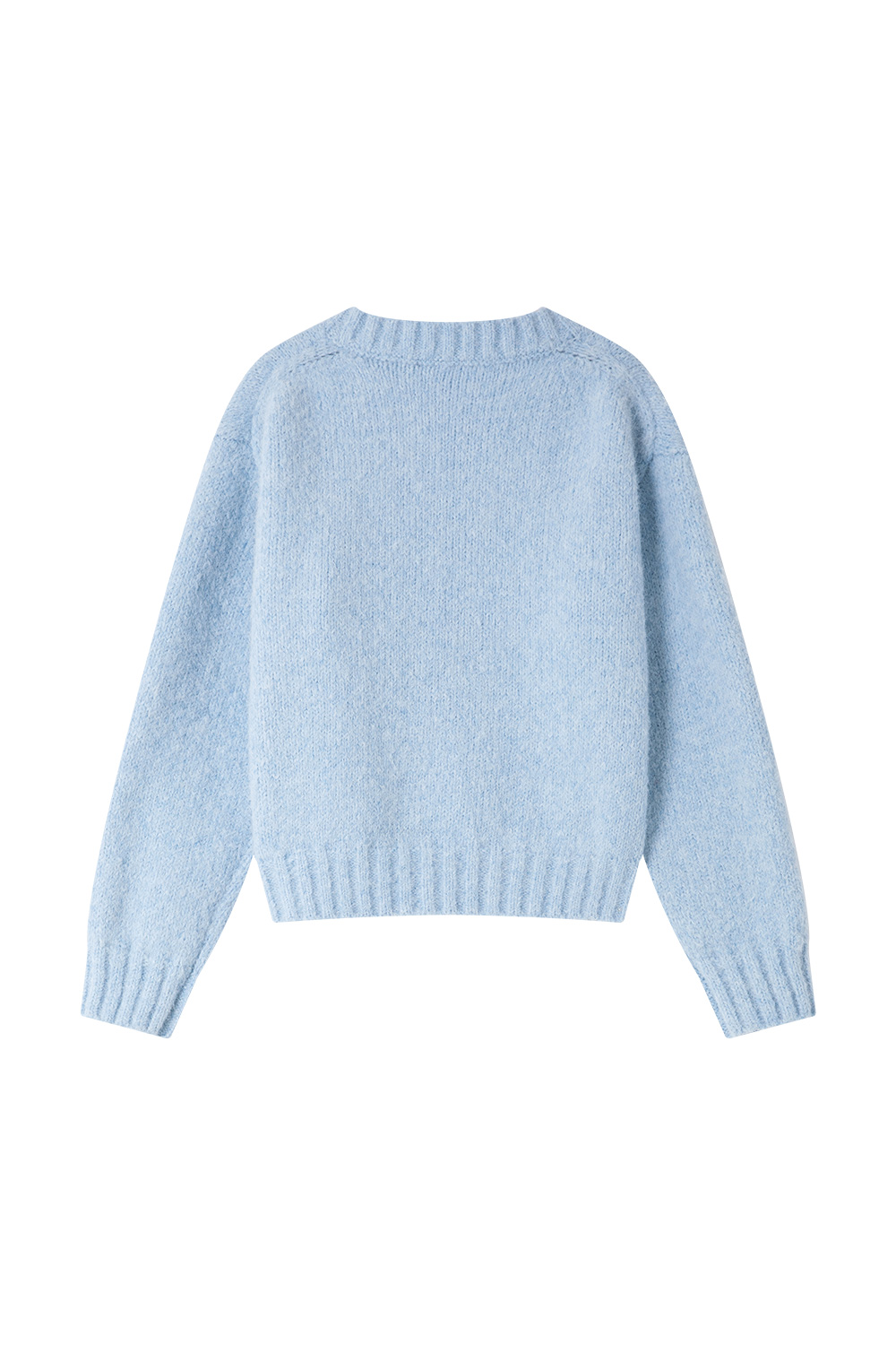 Gentle Series Wool - Blend Knitted Sweater-VIMLYSTORE